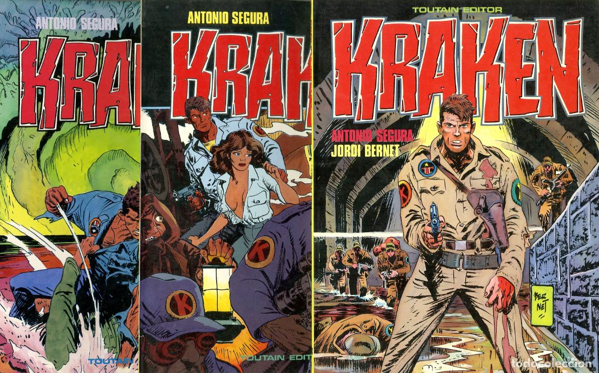 C&oacute;mics: Kraken / Completa / Toutain Editor / 1985 - Foto 1