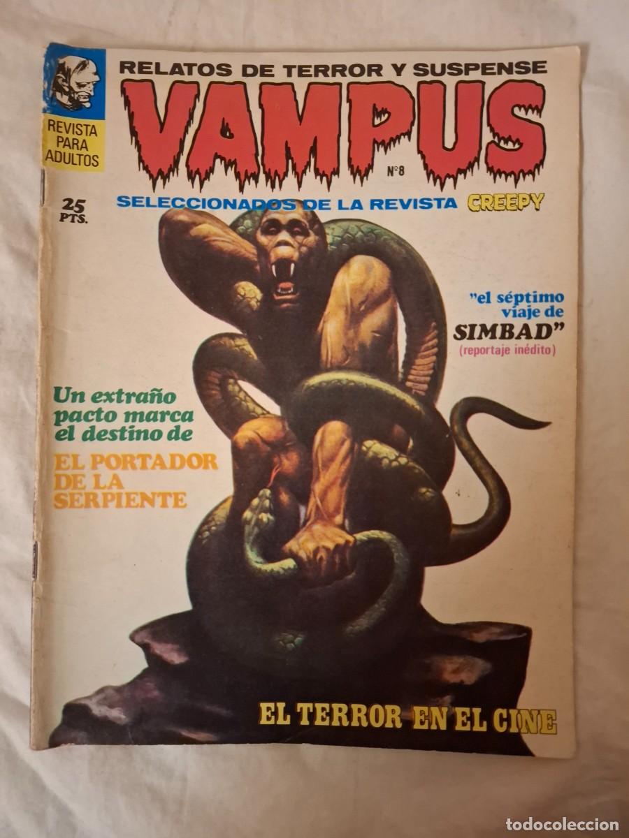 C&oacute;mics: Vampus 8 terror creepy - Foto 1