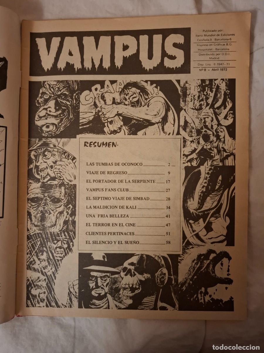 C&oacute;mics: Vampus 8 terror creepy - Foto 3