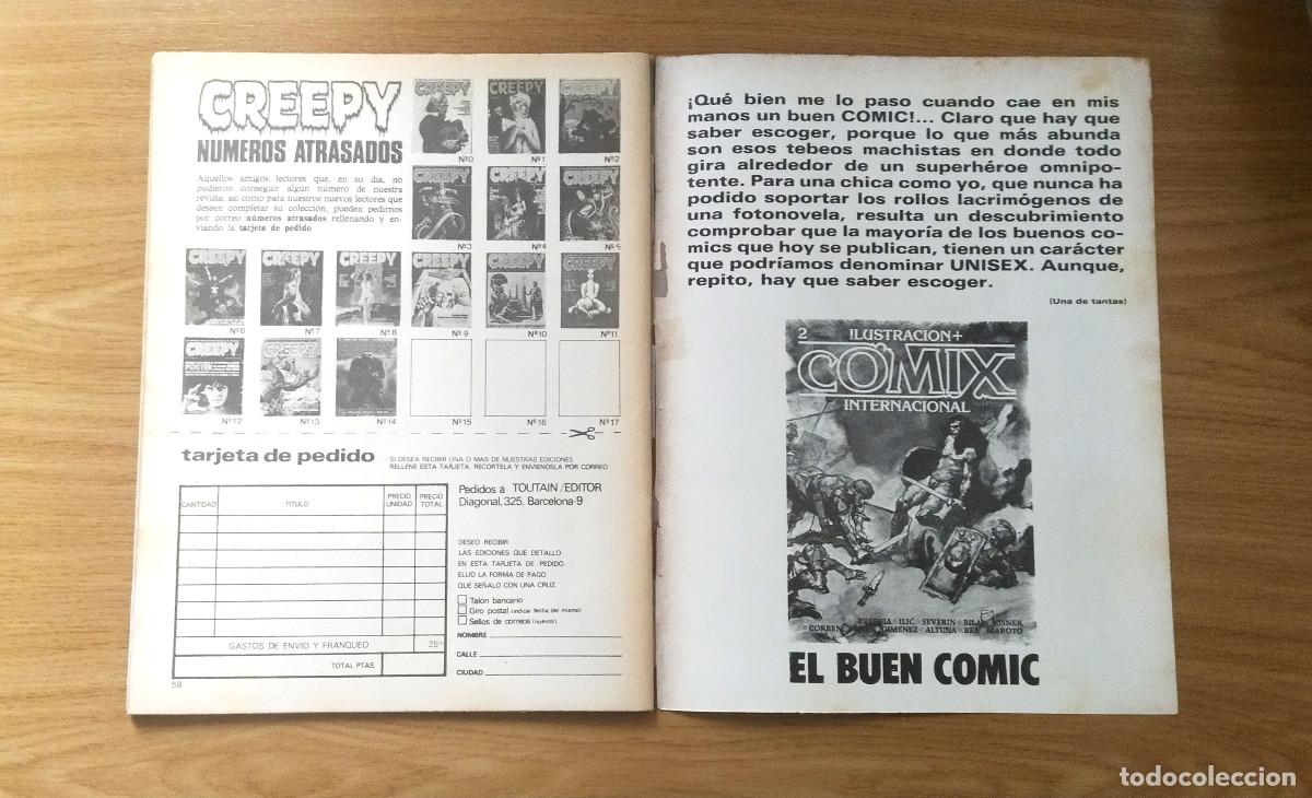 C&oacute;mics: CREEPY 15- EDICIONES TOUTAIN, GRAPA - Foto 4