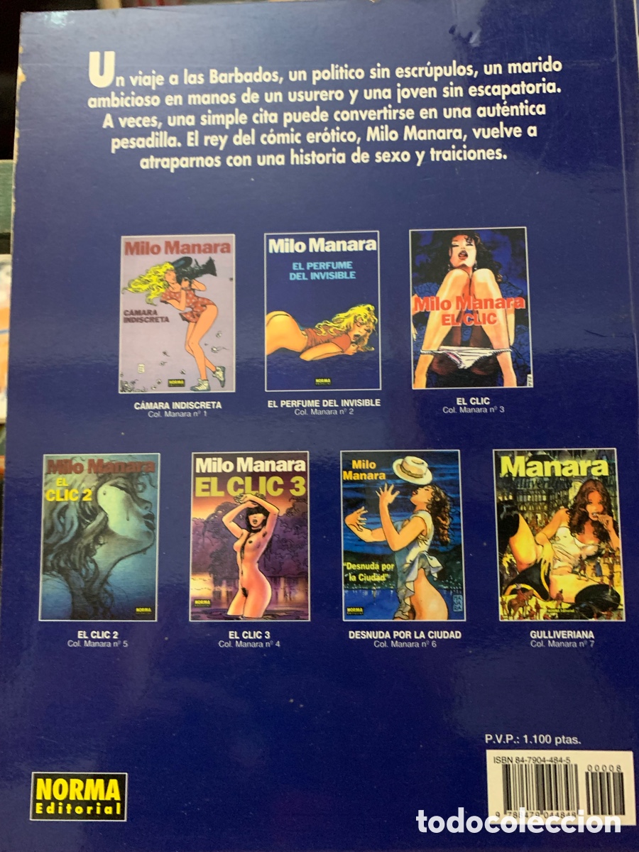 C&oacute;mics: Cita fatal,Milo manara - Foto 2