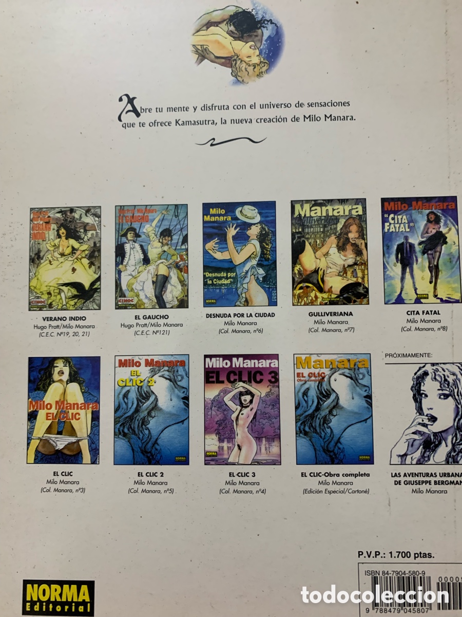 C&oacute;mics: Kamasutra ,Milo manara - Foto 2