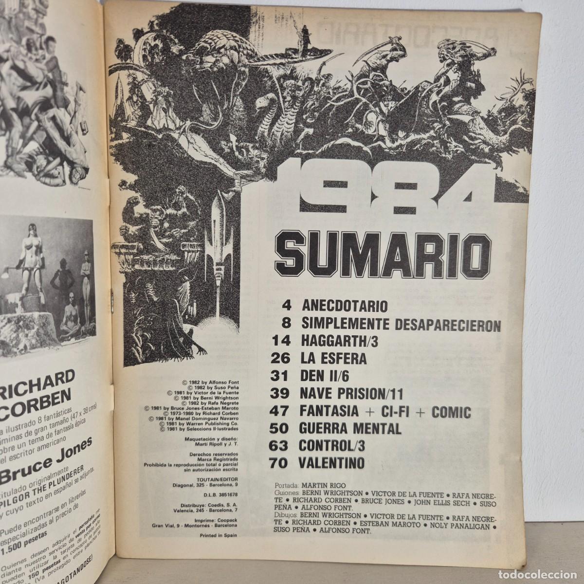 C&oacute;mics: Comic - 1984 n&ordm; 40 - Toutain Editor - Foto 4