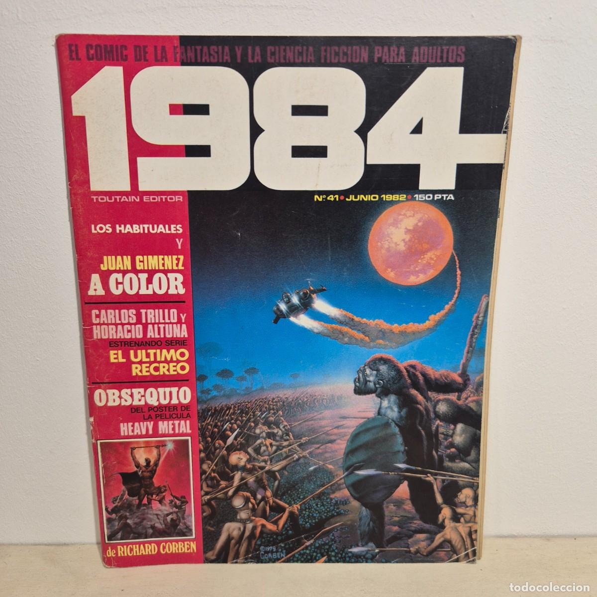 C&oacute;mics: Comic - 1984 n&ordm; 41 - Toutain Editor - Foto 1