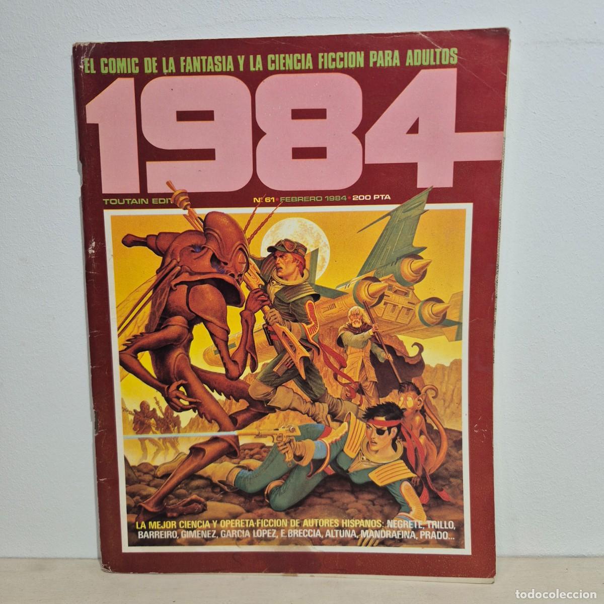 C&oacute;mics: Comic - 1984 n&ordm; 61 - Toutain Editor - Foto 1