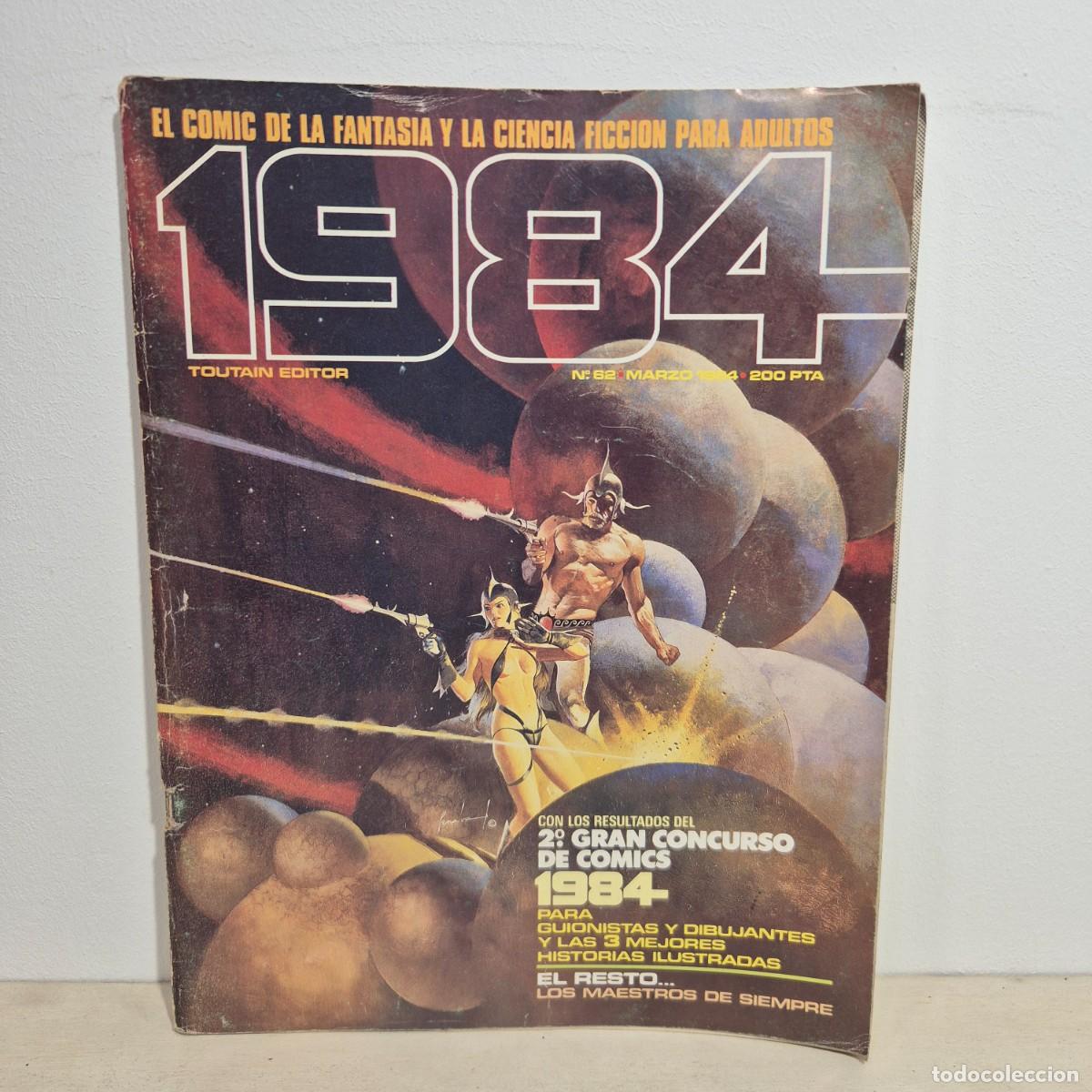 C&oacute;mics: Comic - 1984 n&ordm; 62 - Toutain Editor - Foto 1