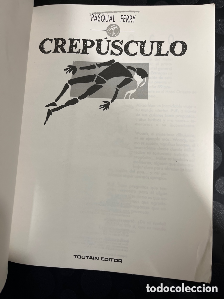 C&oacute;mics: CREP&Uacute;SCULO de PASQUAL FERRY ( 1989 ) - Foto 3