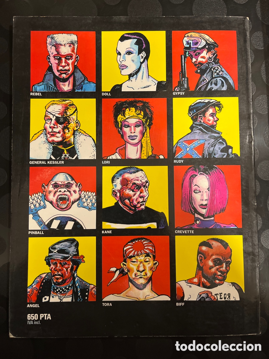 C&oacute;mics: REBELDE de PEPE MORENO ( 1986 ) - Foto 2