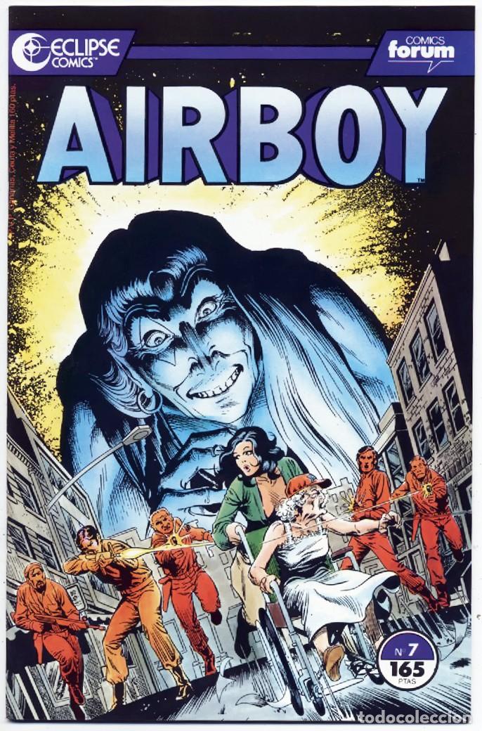 C&oacute;mics: COMIC GRAPA AIRBOY N&ordm; 7 ECLIPSE COMICS EDICIONES FORUM PLANETA 1990 NUEVO - Foto 1