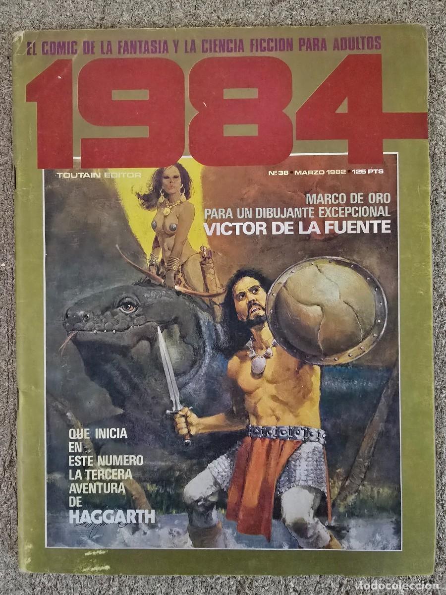 C&oacute;mics: 1984 Numero 38.Toutain Editor - Foto 1