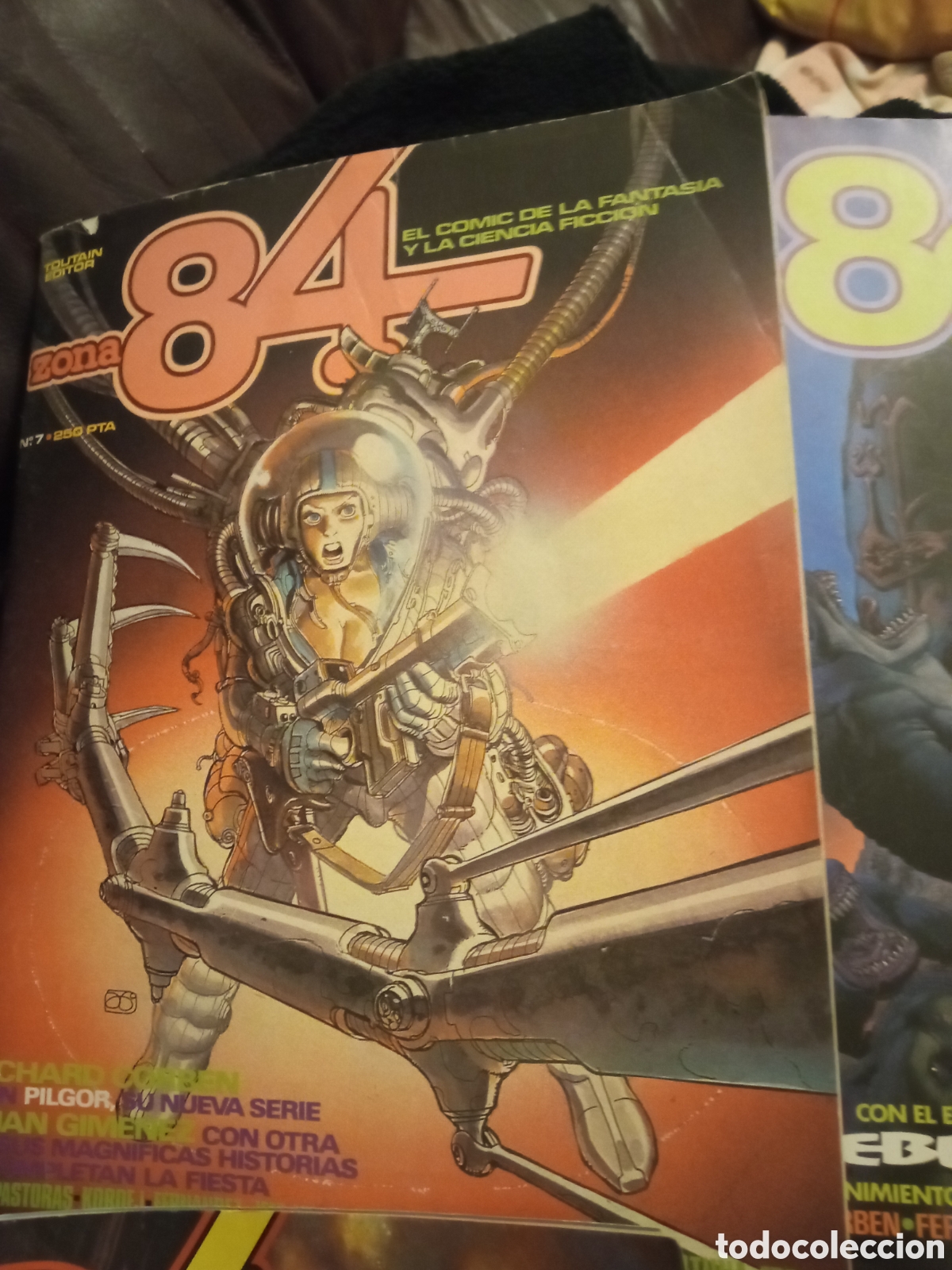 C&oacute;mics: 5 com&iacute;c Zona 84, N 7,8,9,11 y 12 - Foto 3
