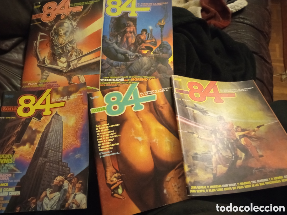 C&oacute;mics: 5 com&iacute;c Zona 84, N 7,8,9,11 y 12 - Foto 1