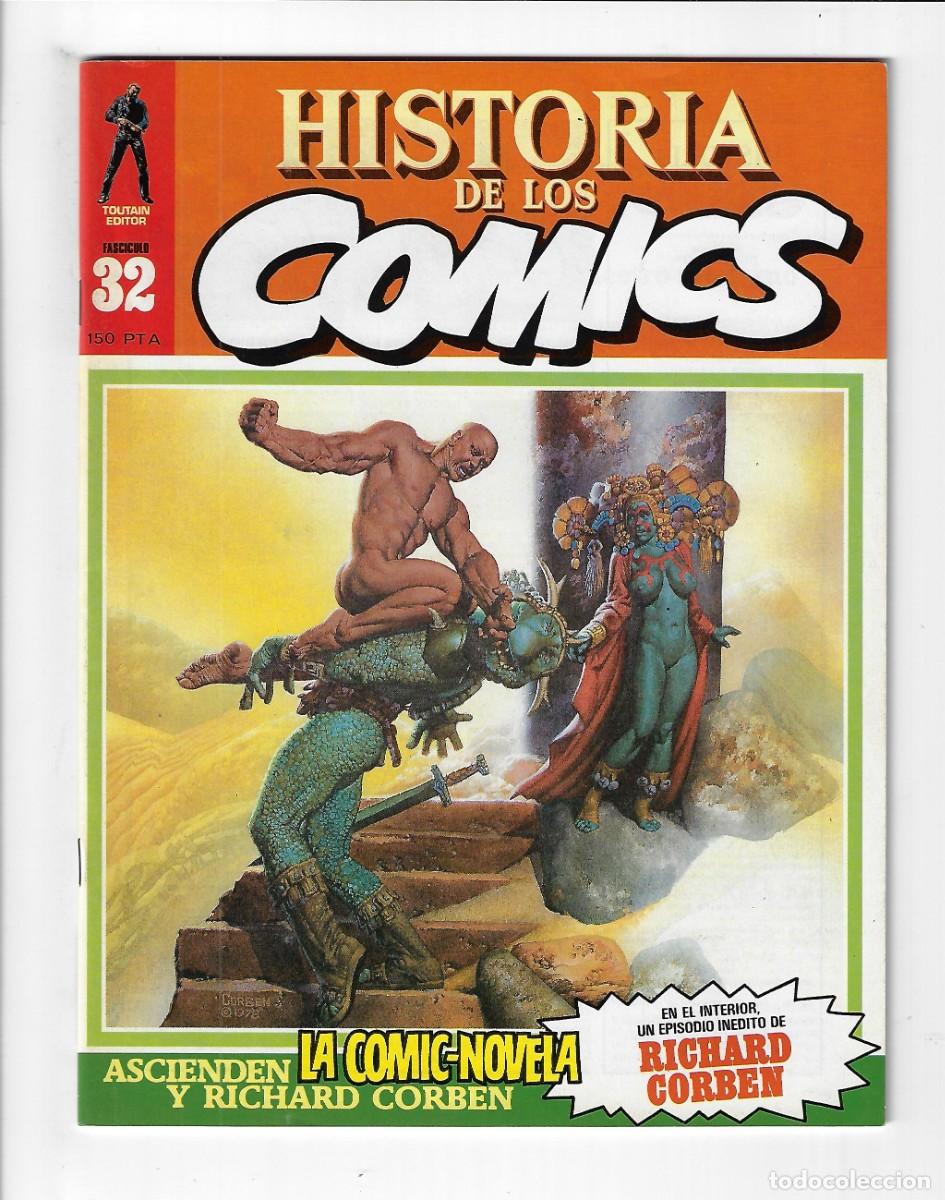 C&oacute;mics: Toutain. Historia de los c&oacute;mics. 32. Richard Corben. - Foto 1