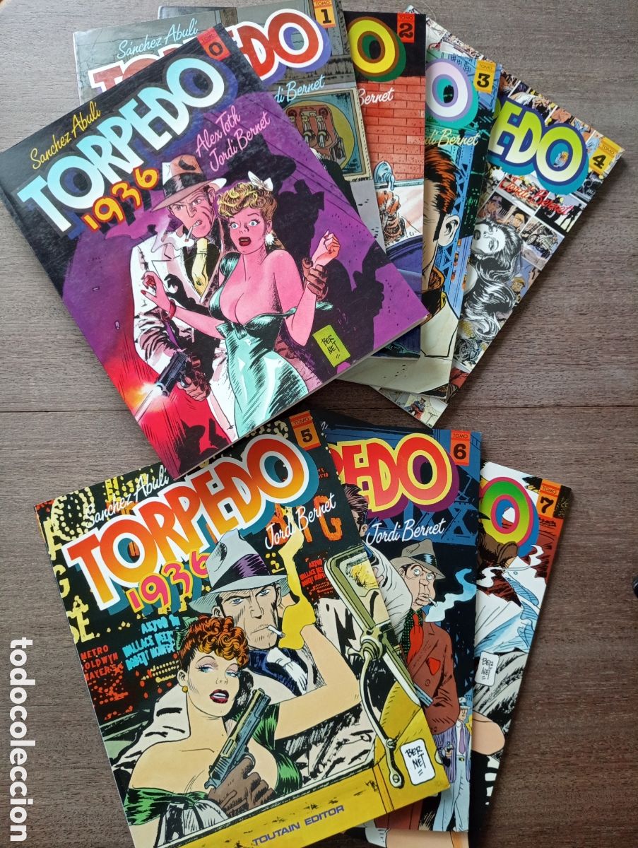 C&oacute;mics: TORPEDO 1936 TOUTAIN COMPLETA - Foto 3