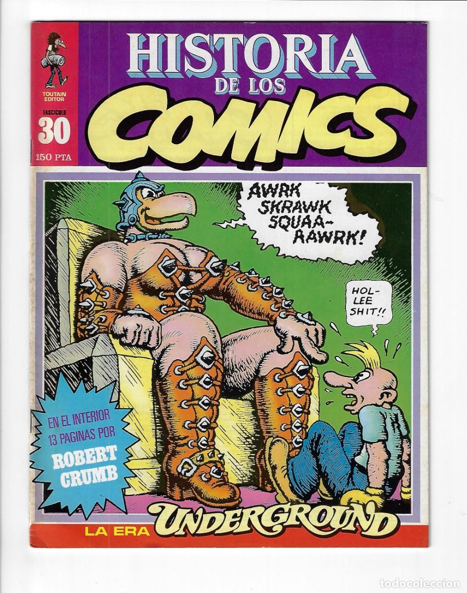 C&oacute;mics: Toutain. Historia de los c&oacute;mics. 30. Robert Crumb. - Foto 1