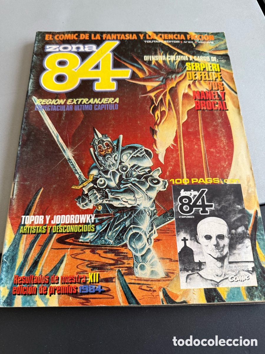 C&oacute;mics: ZONA 84. N 83. Extra Forja 84 - Foto 1