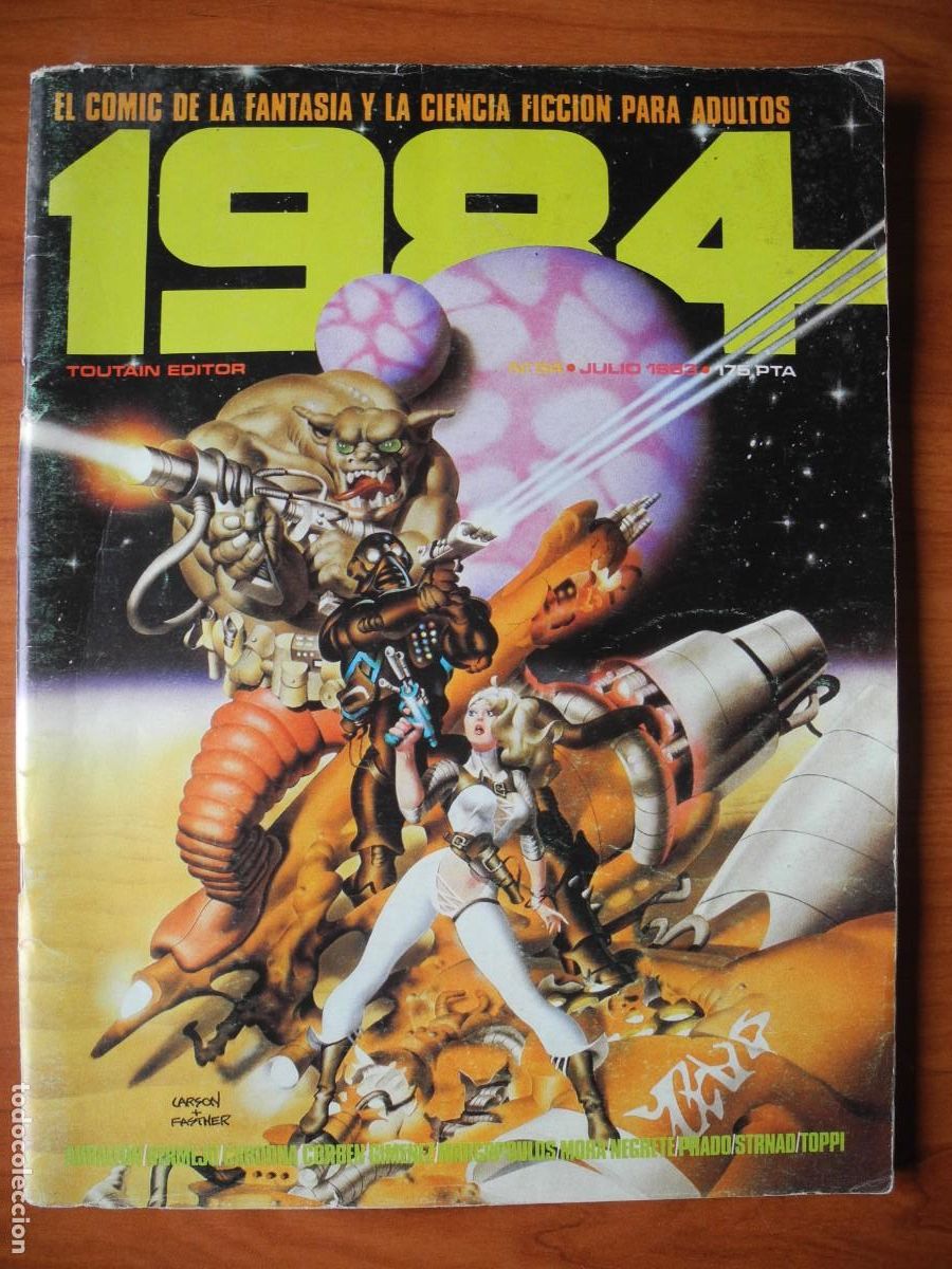 C&oacute;mics: C&oacute;mic 1984. n. 54. Toutain Editor. - Foto 1