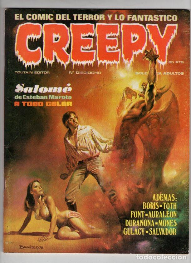 C&oacute;mics: CREEPY 18- EDICIONES TOUTAIN, GRAPA- LEE CONDICIONES - Foto 1
