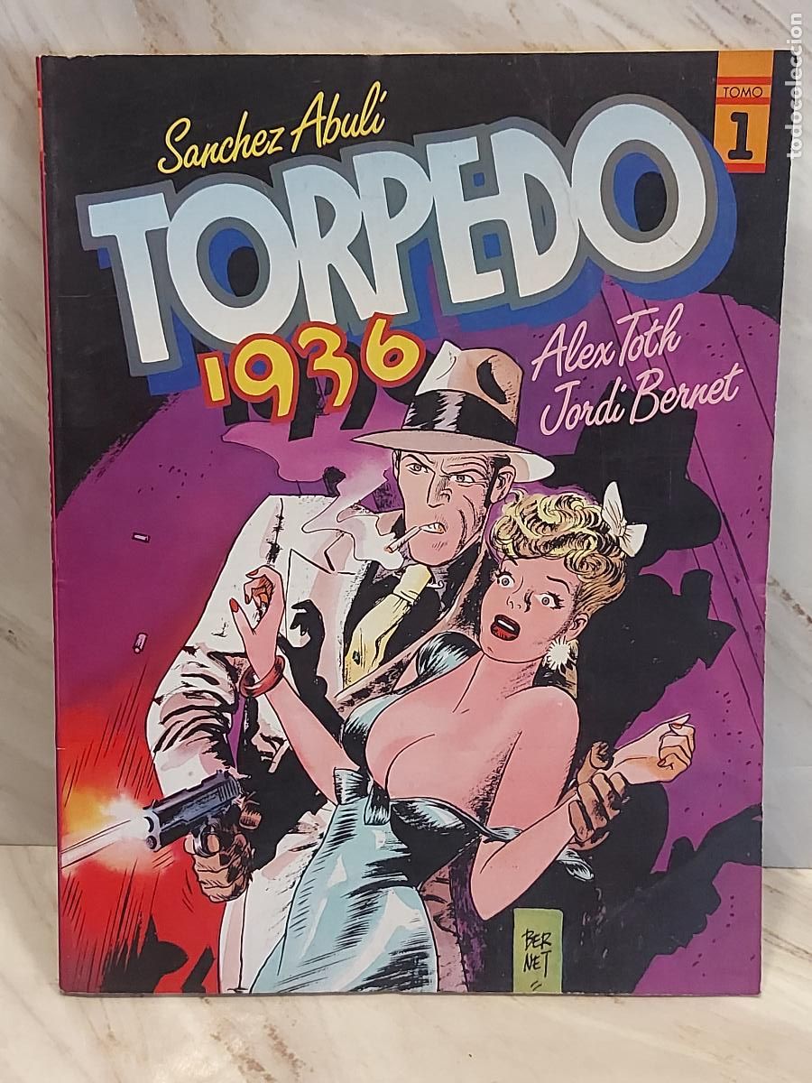 C&oacute;mics: TORPEDO 1936 / TOMO 1 / S&Aacute;NCHEZ ABULI / ED: TOUTAIN-1984 / MUY BUEN ESTADO