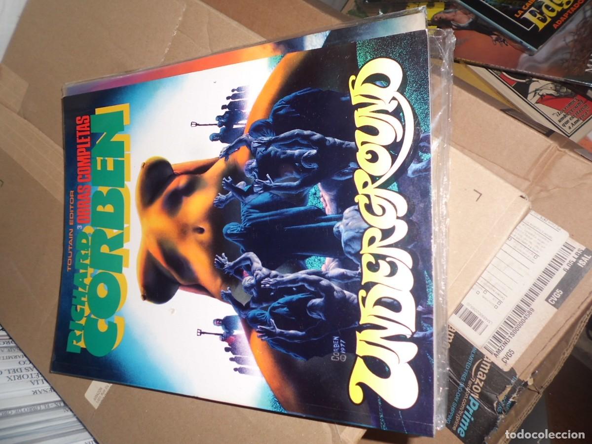 C&oacute;mics: UNDERGROUND RICHARD CORBEN TOUTAIN - Foto 1