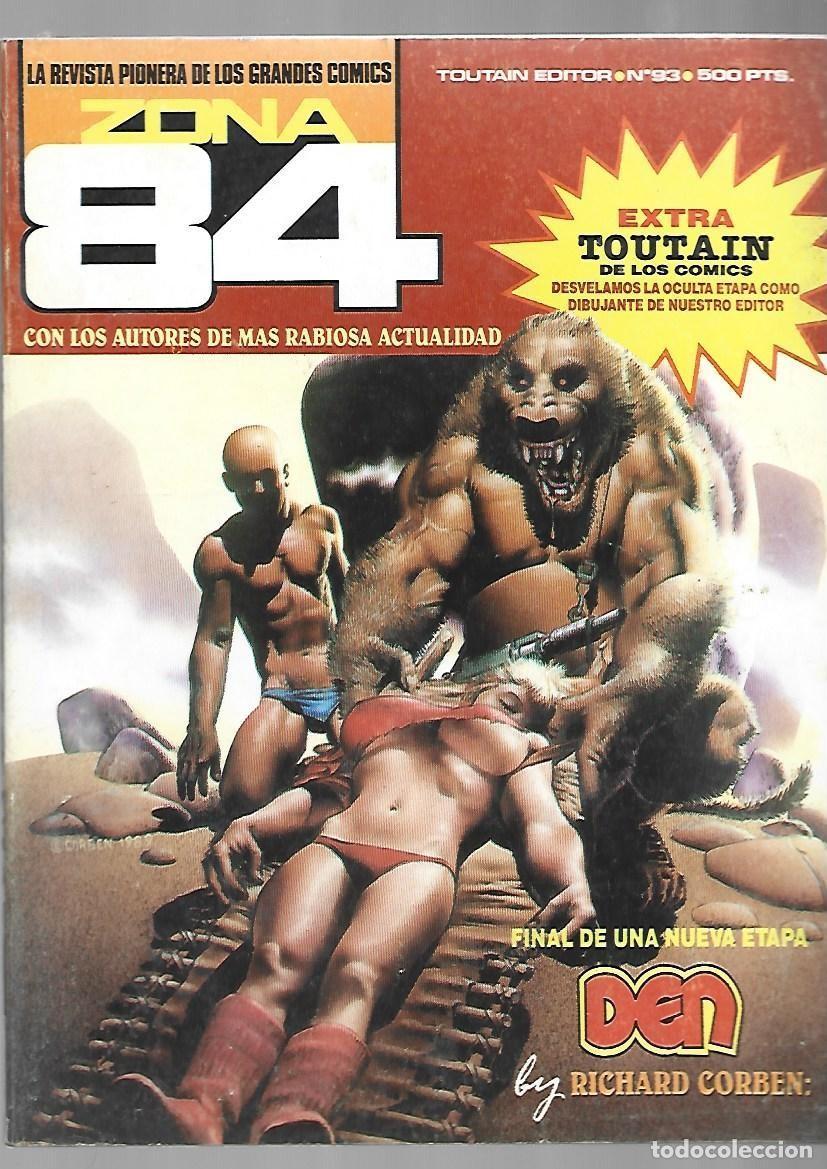 C&oacute;mics: Zona 84, 93, 1984, Toutain, muy buen estado
