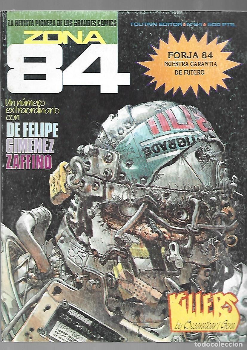 C&oacute;mics: Zona 84, 94, 1984, Toutain, muy buen estado