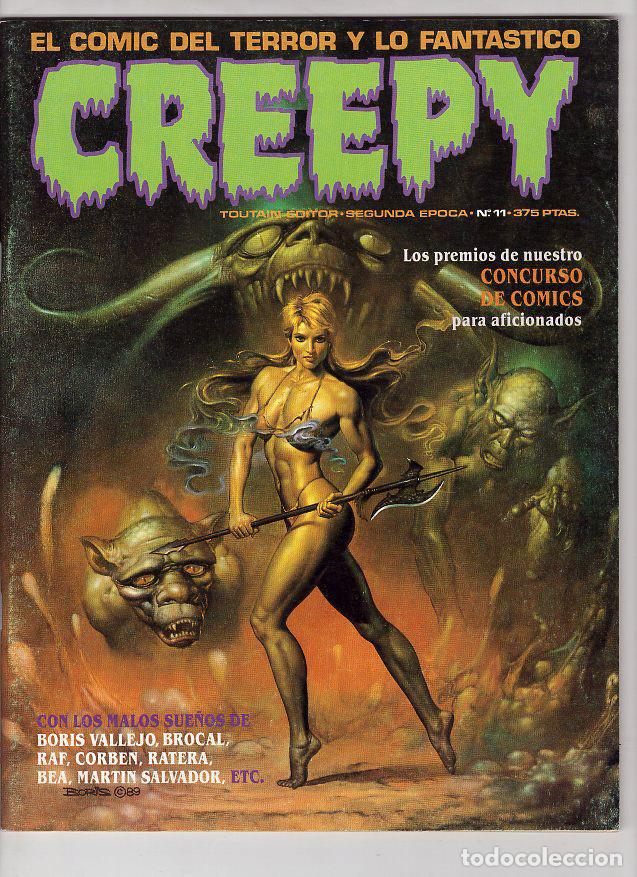 C&oacute;mics: CREEPY 11 SEGUNDA EPOCA 2&ordf; EPOCA- EDICIONES TOUTAIN, GRAPA