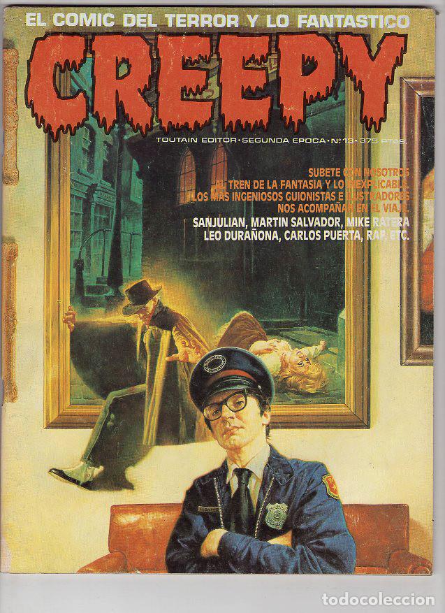 C&oacute;mics: CREEPY 13 SEGUNDA EPOCA 2&ordf; EPOCA- EDICIONES TOUTAIN, GRAPA