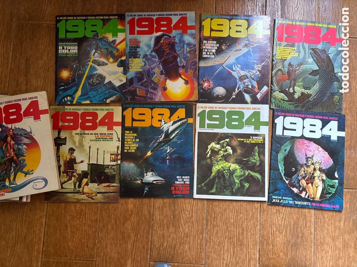 C&oacute;mics: 1984 TOUTAIN N&ordm; 1 A 64 COLECCION COMPLETA ALMANAQUES 1980-1981-1982-1983-1984 +2 ESPECIALES