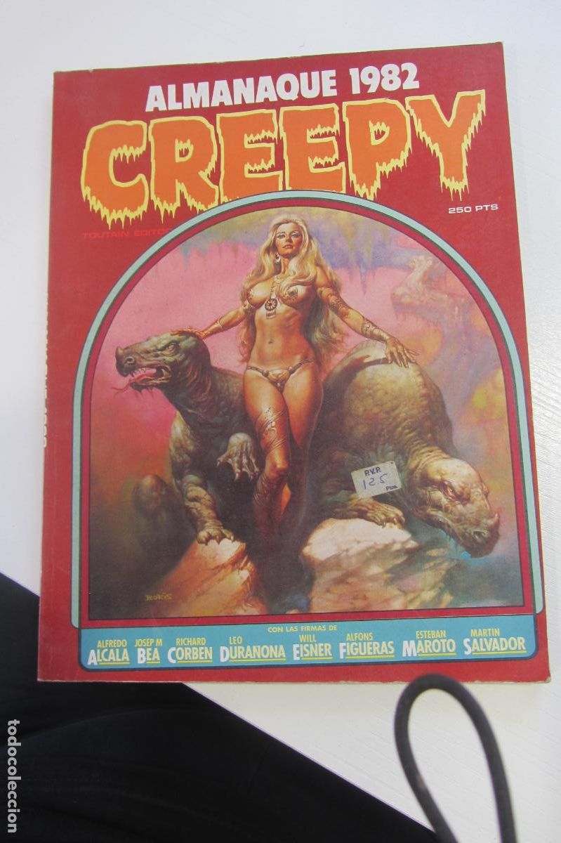 C&oacute;mics: CREEPY ALMANAQUE 1982, R&Uacute;STICA EDITORIAL TOUTAIN ARX193