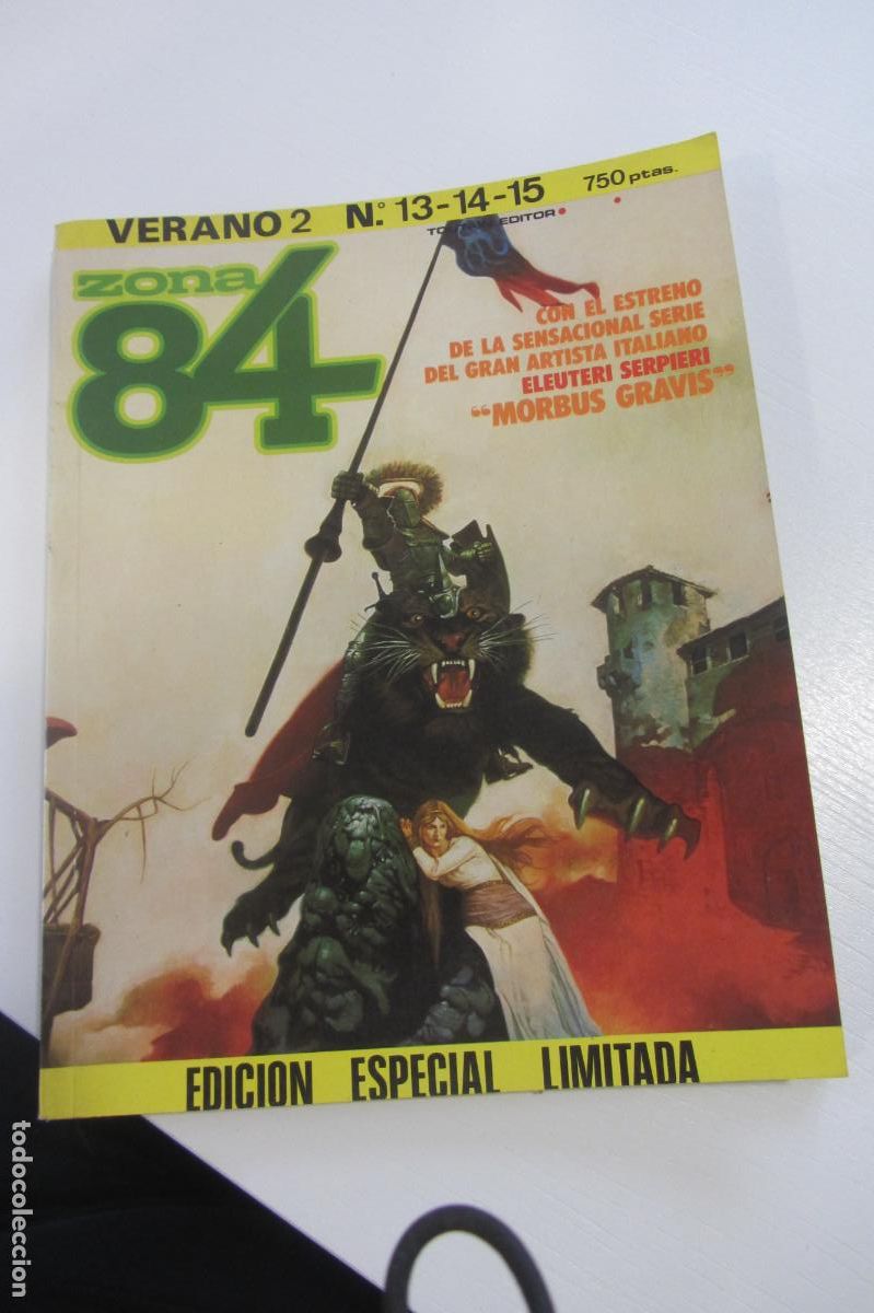 C&oacute;mics: ZONA 84 N&ordm; 14 Y 15 TOUTAIN EN UN RETAPADO ARX193