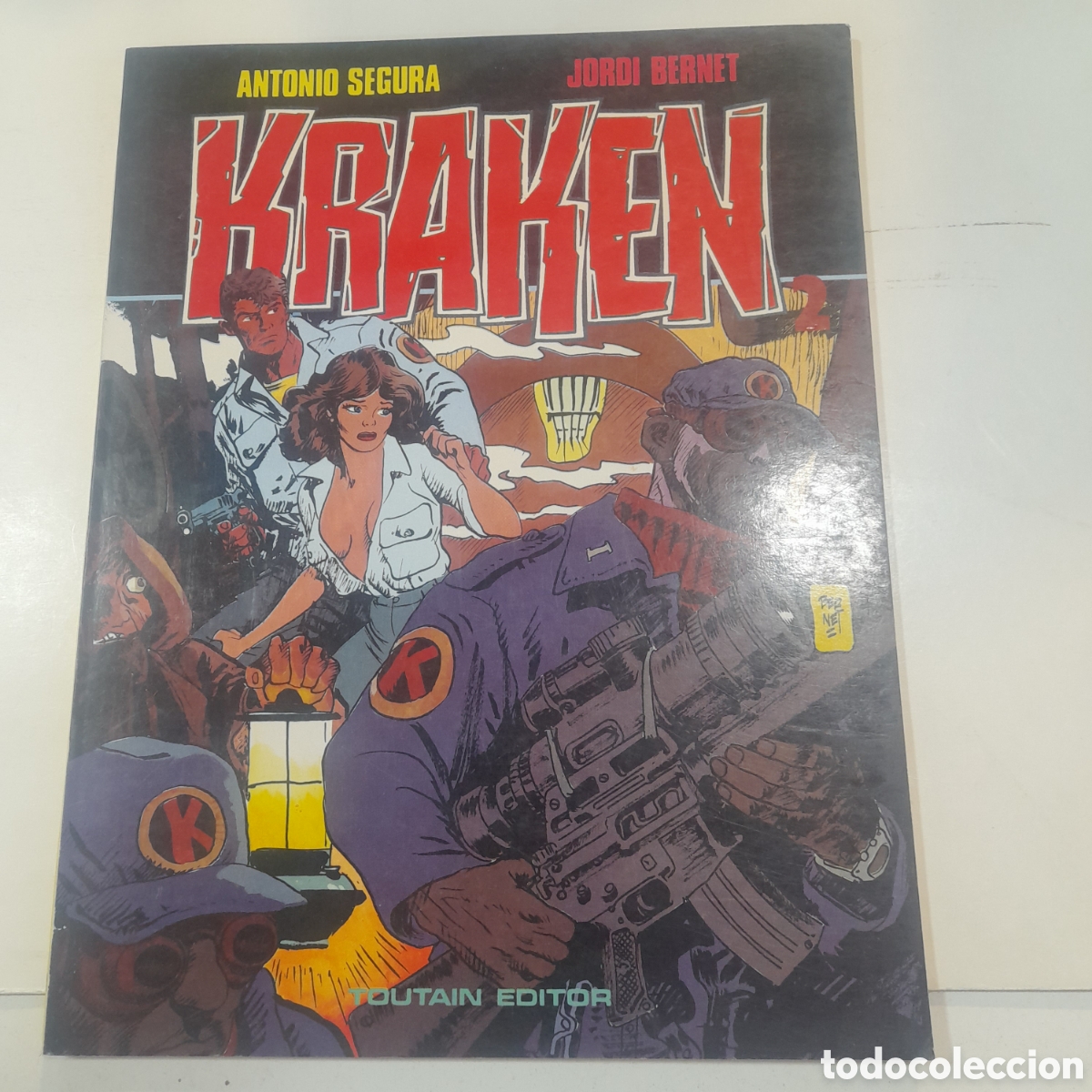 C&oacute;mics: C&oacute;mic Bernet Kraken N&deg; 2