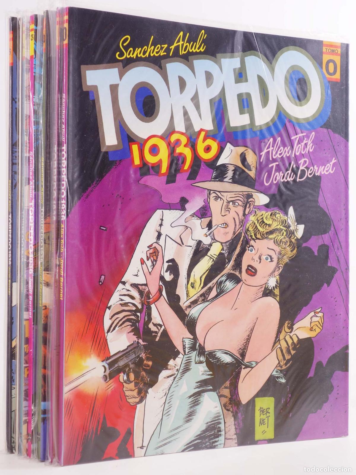 C&oacute;mics: TORPEDO 0 A 7. COMPLETA (Abul&iacute;/Bernet) Toutain, 1984