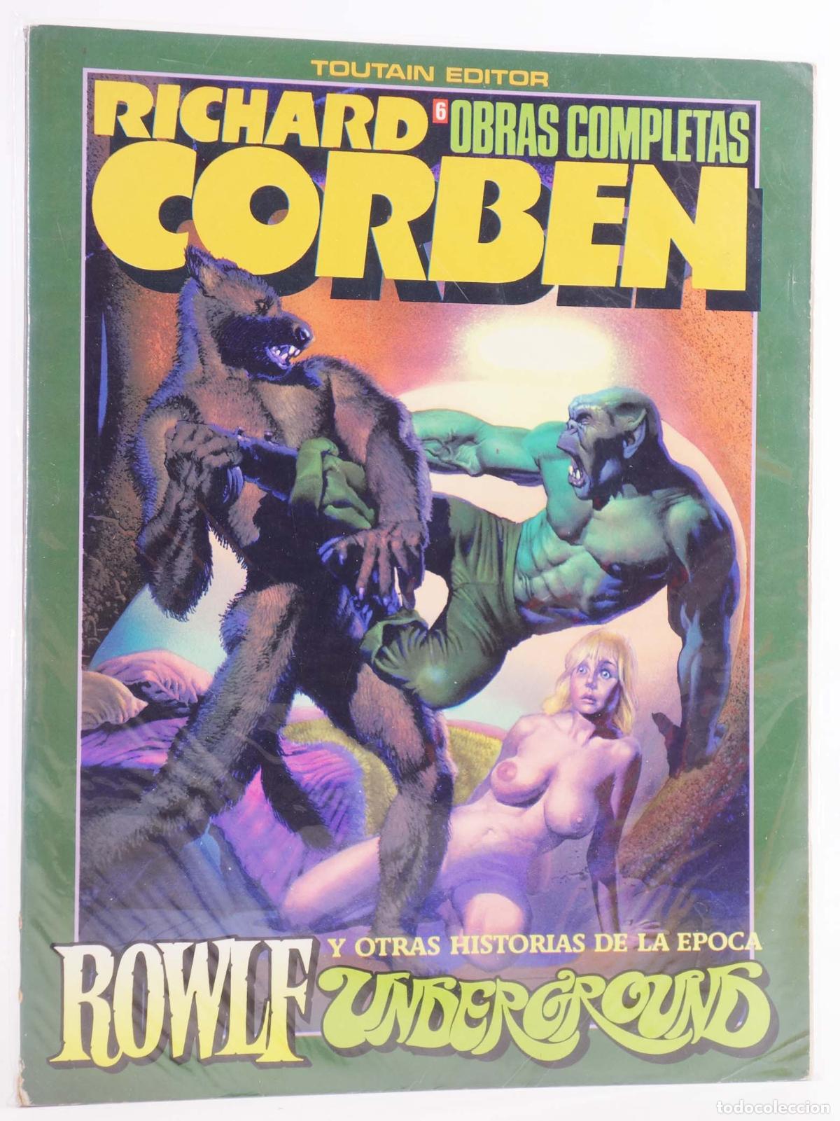 C&oacute;mics: RICHARD CORBEN OBRAS COMPLETAS 6. ROWLF (Richard Corben) Toutain, 1986