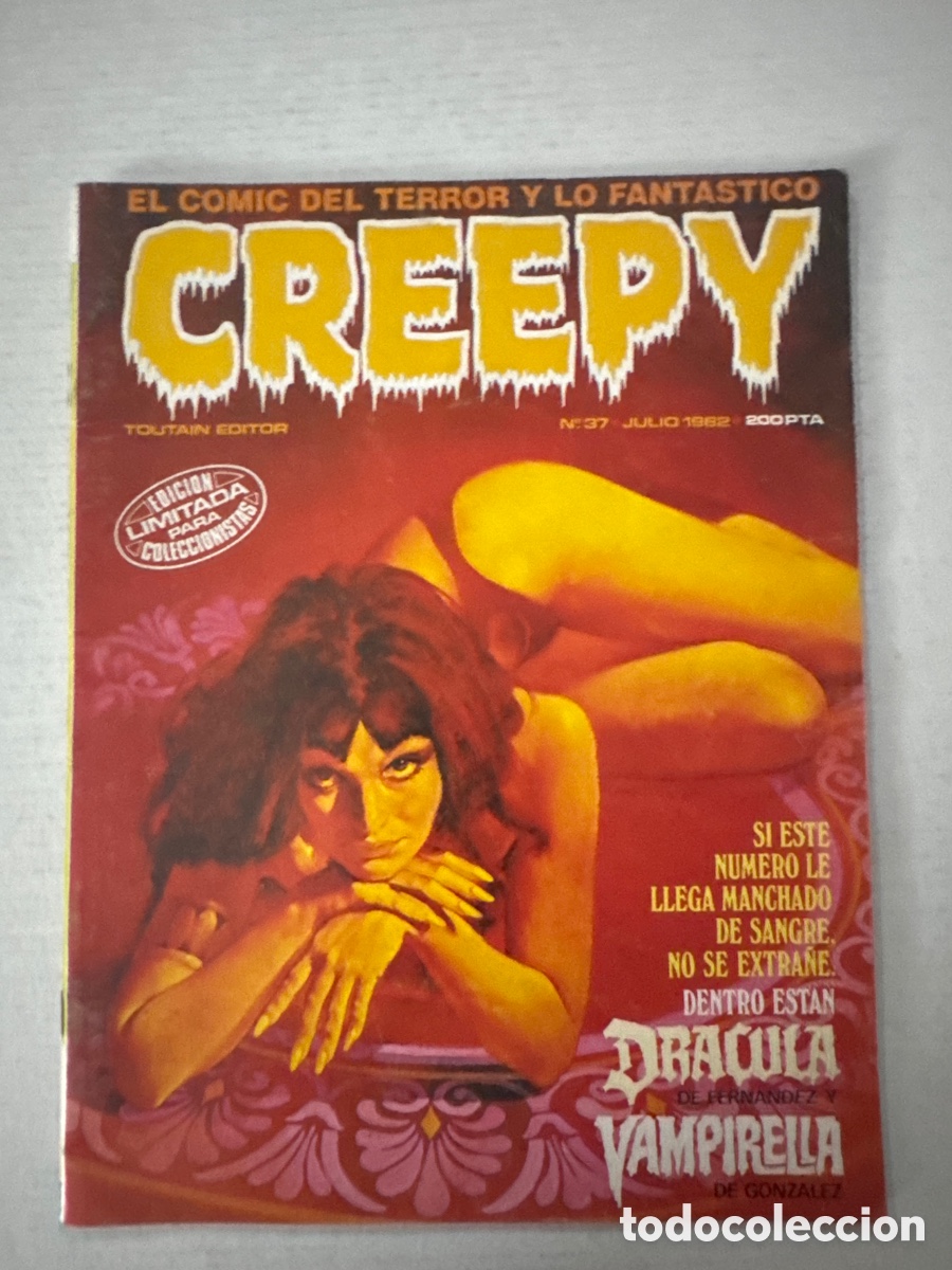 C&oacute;mics: CREEPY #37 - TOUTAIN - &laquo;muy raro&raquo; Edici&oacute;n limitada