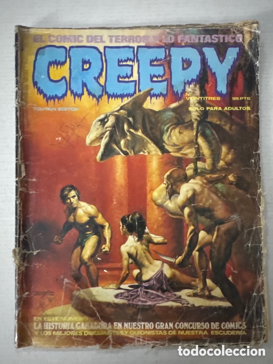 C&oacute;mics: CREEPY #23 - TOUTAIN - &laquo;muy raro&raquo;