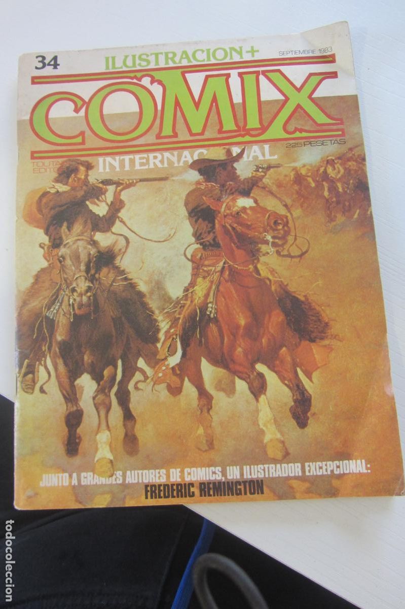 C&oacute;mics: COMIX INTERNACIONAL N&ordm; 34. TOUTAIN 1983. arx40