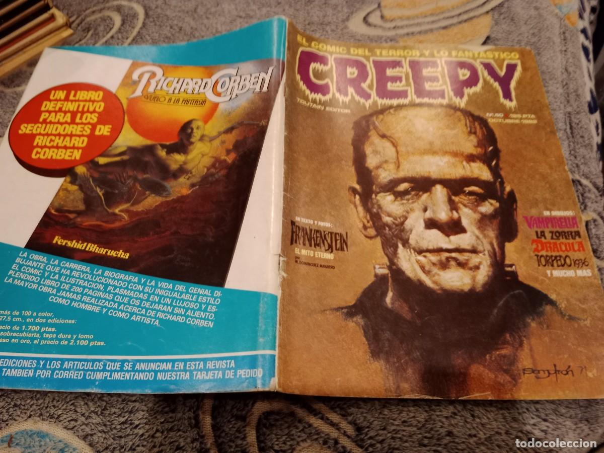 C&oacute;mics: CREEPY N&ordm; 40 EL COMIC DEL TERROR Y LO FANTASTICO - TOUTAIN 1982