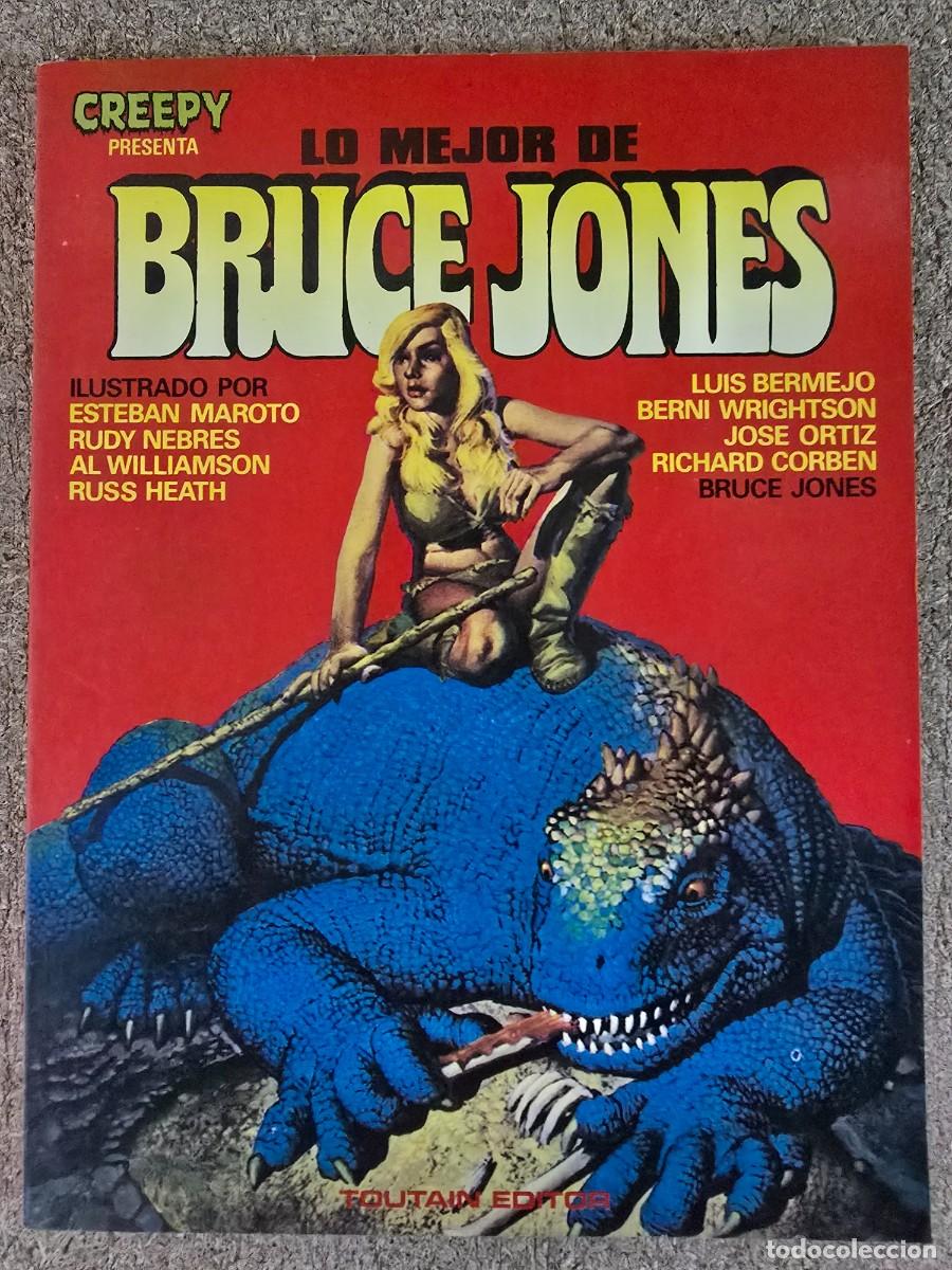 C&oacute;mics: Lo Mejor de Bruce Jones.Creepy.Toutain editor