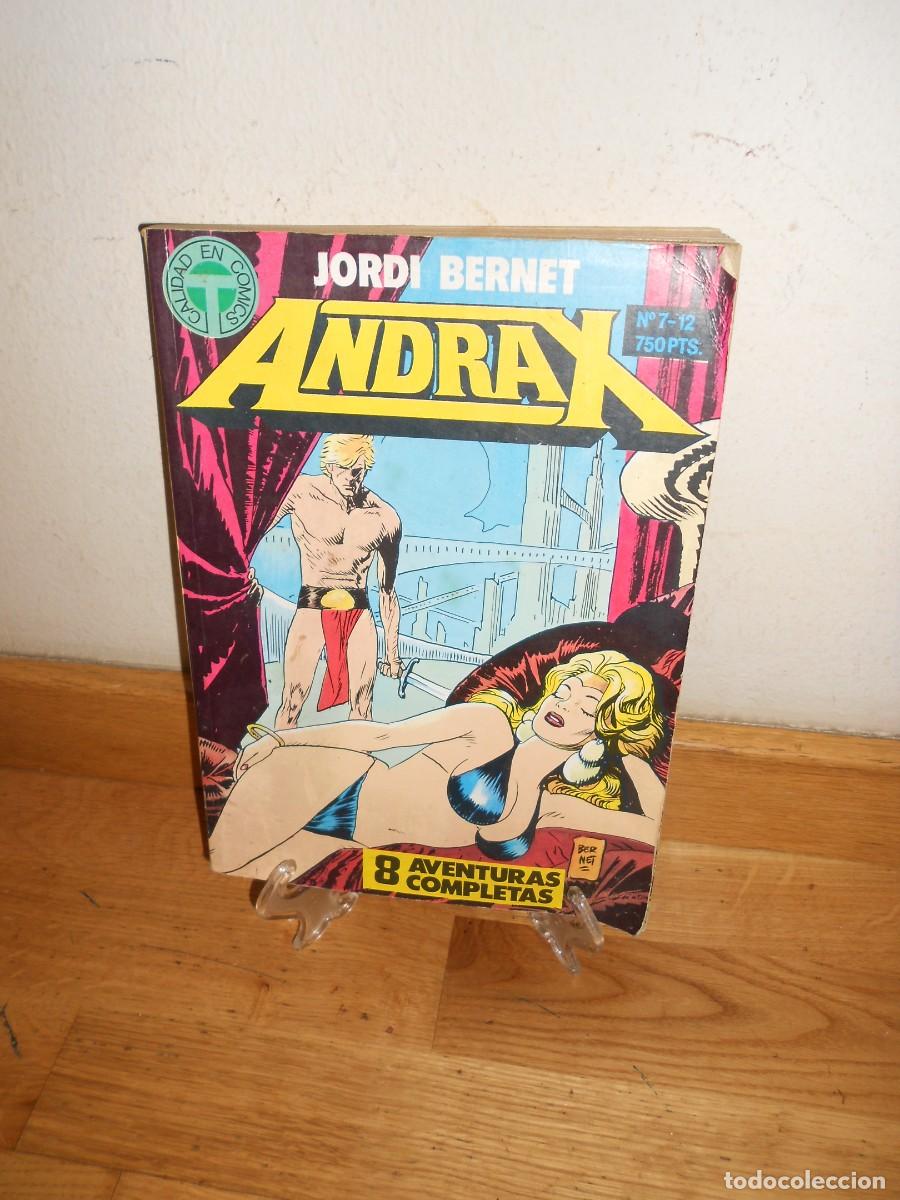 C&oacute;mics: ANDRAX RETAPADO ( 4 Numeros del N&ordm; 7 al N&ordm; 12 ) TOUTAIN - DISPONGO de mas COMICs - 1&euro;y+