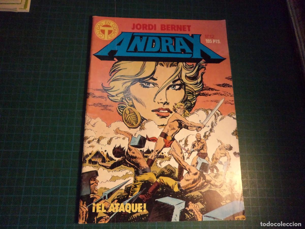 C&oacute;mics: Andrax. N&ordm; 12. Toutain. (Ref. 3-B) - Foto 1