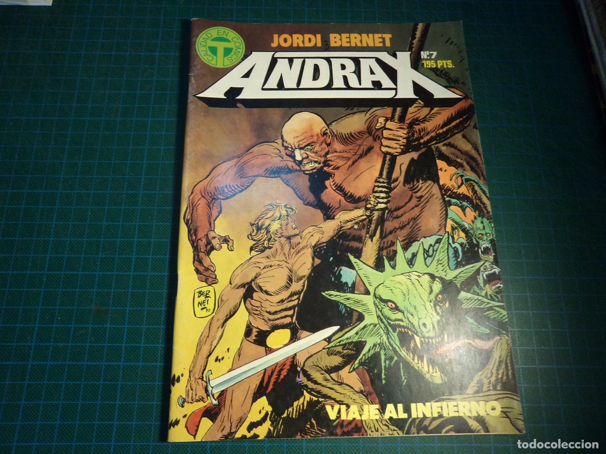 C&oacute;mics: Andrax. N&ordm; 7. Toutain. (Ref. 5-B) - Foto 1