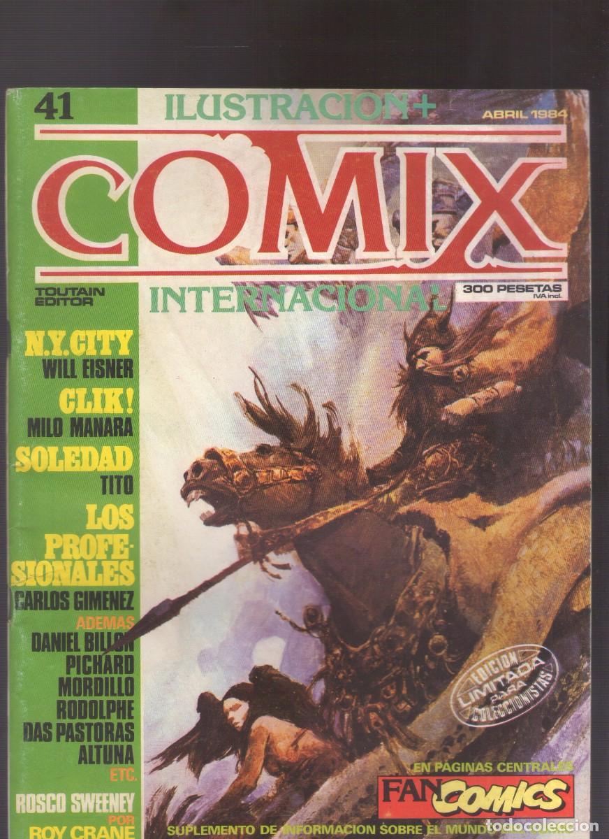 C&oacute;mics: Ac. ILUSTRACION+ COMIX INTERNACIONAL - N.&ordm; 41 - Toutain Editor - Abril 1984