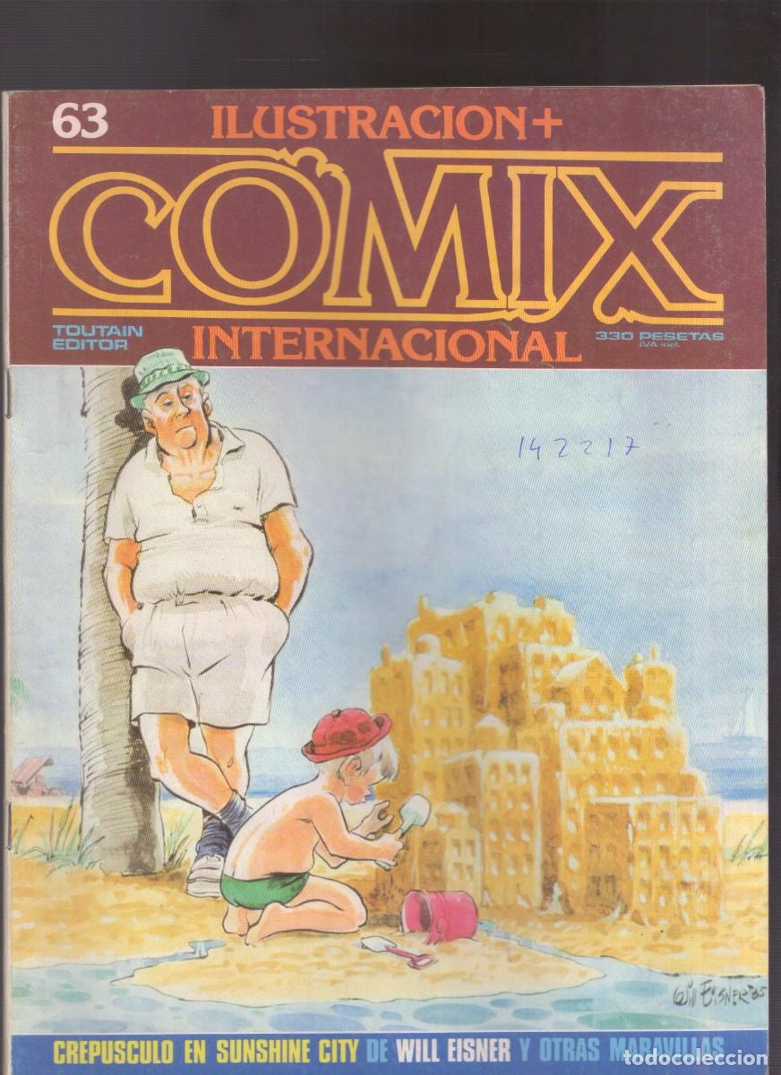 C&oacute;mics: Ac. Revista ILUSTRACION+ COMIX INTERNACIONAL - N.&ordm; 63 - Toutain Editor - 1986