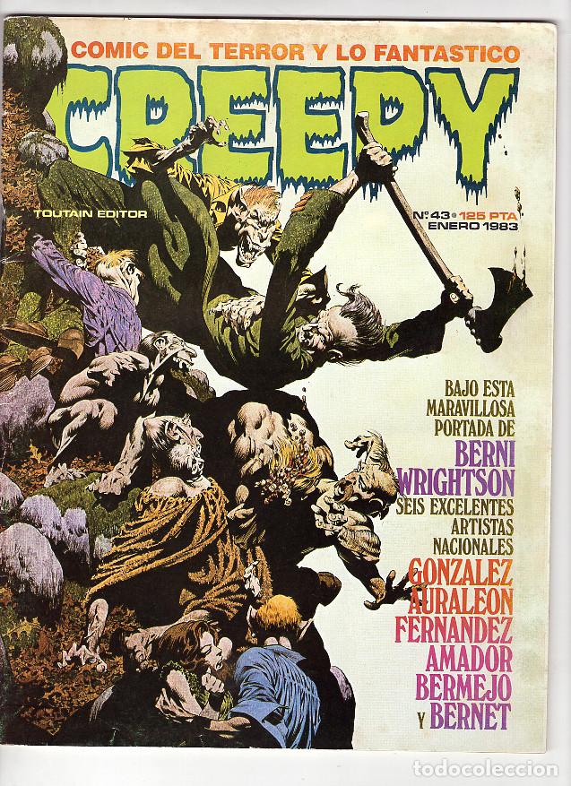 C&oacute;mics: CREEPY 43- EDICIONES TOUTAIN, GRAPA- LEE CONDICIONES