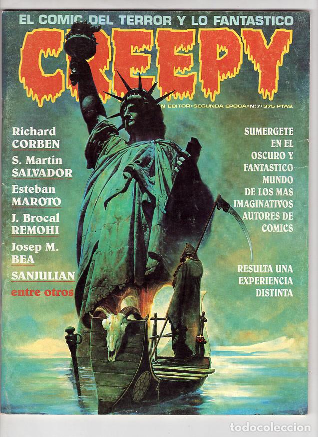 C&oacute;mics: CREEPY SEGUNDA EPOCA 2&ordf; EPOCA 07- EDICIONES TOUTAIN, GRAPA