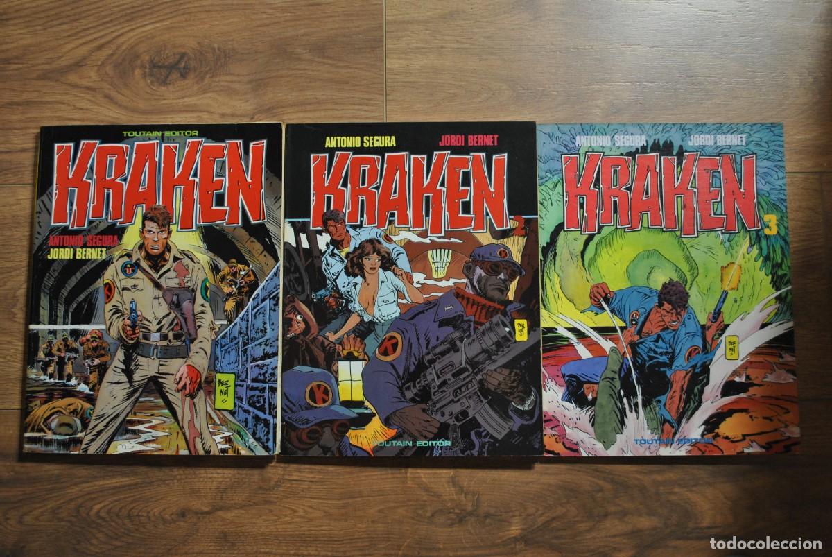 C&oacute;mics: Kraken de Jordi Bernet y Antonio Segura completa