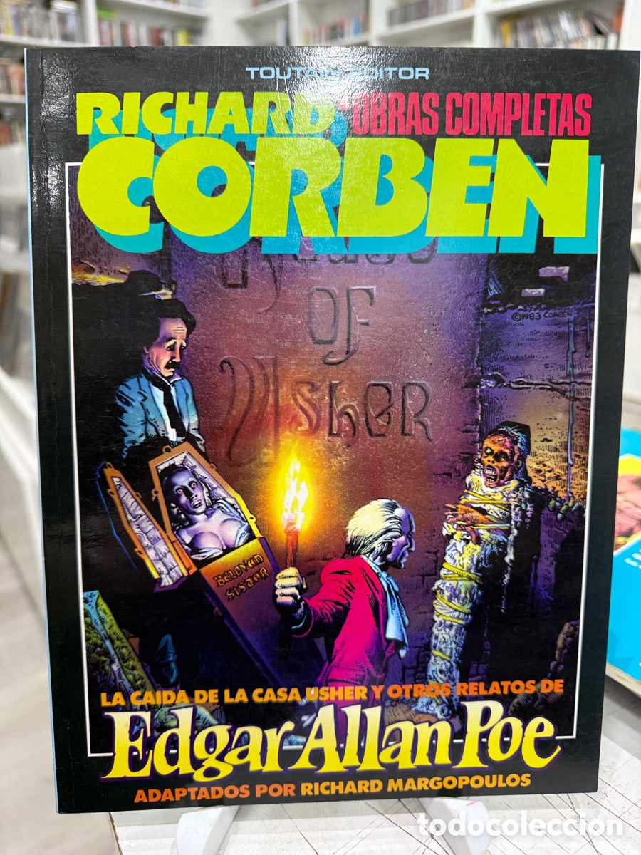 Comics : Richard Corben - Edgar Allan Poe. La Caida de la Casa Usher (Toutain Editor)