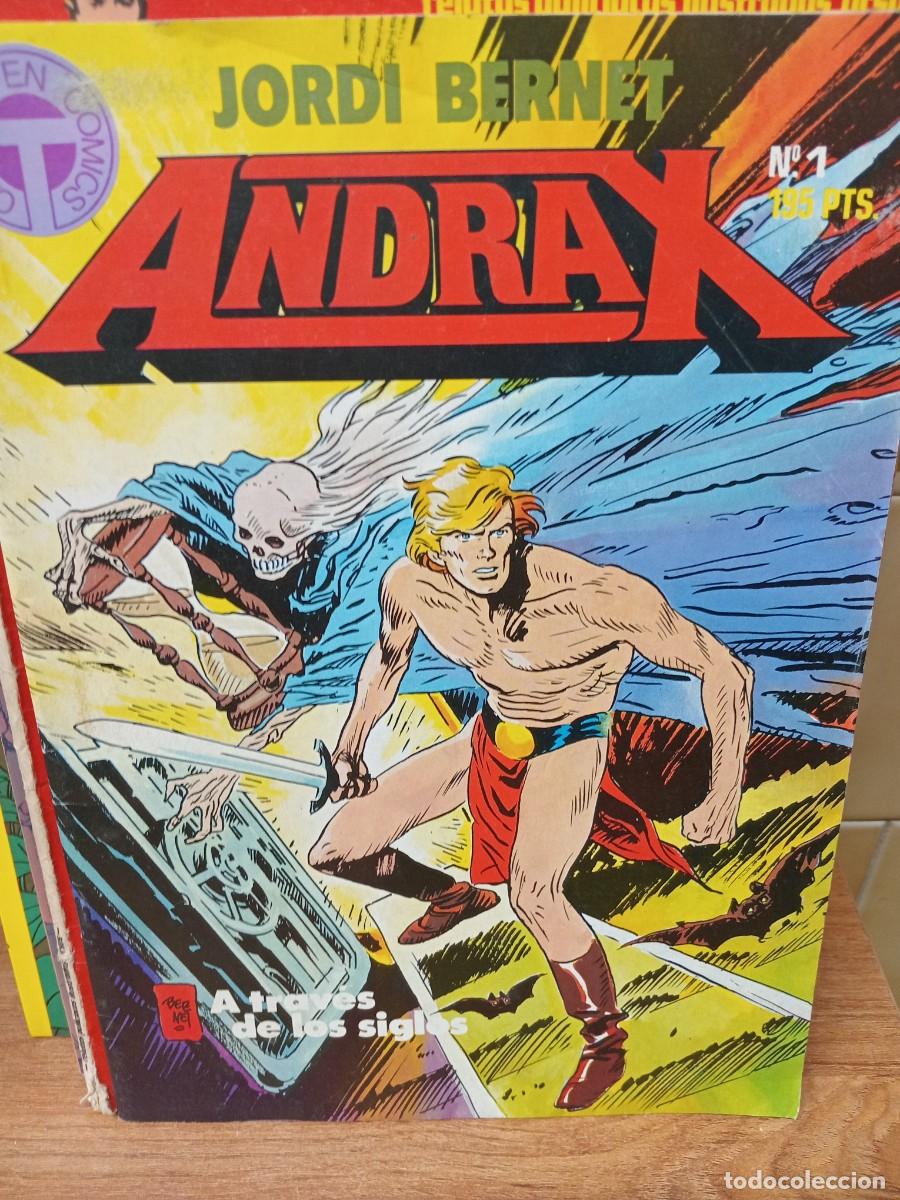 C&oacute;mics: ANDRAX - N&ordm; 1 - TOUTAIN - Foto 1