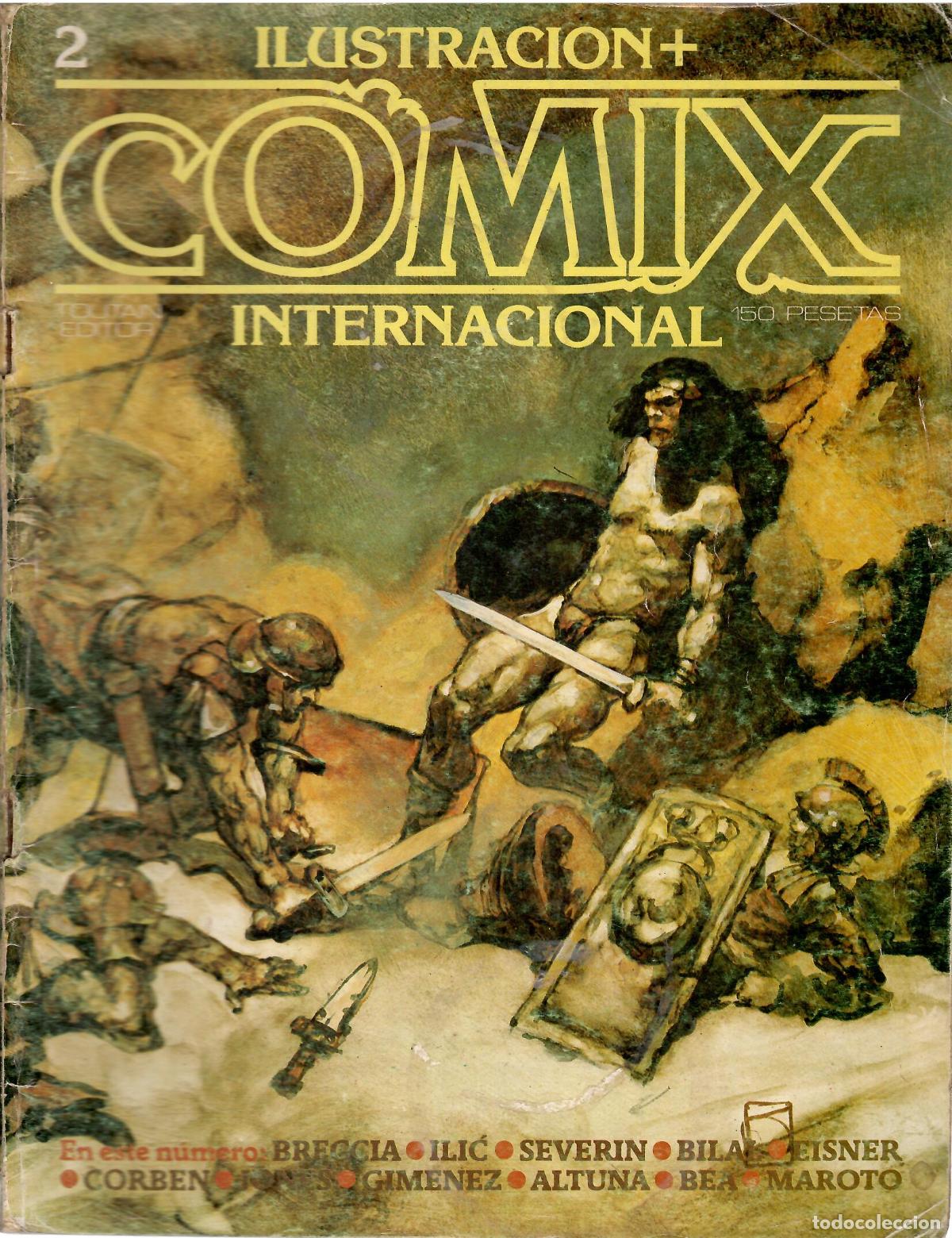 C&oacute;mics: Ilustracion + Comix Internacional, n&ordm; 2 - Toutain